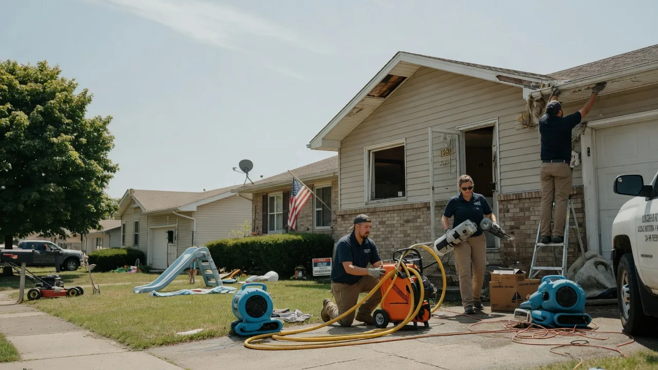 Water Damage Restoration in Winburne, PA near me